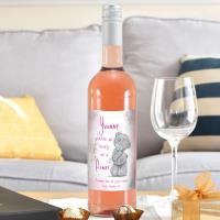 Personalised Me to You Lovely As A Flower Rosé Wine Extra Image 2 Preview